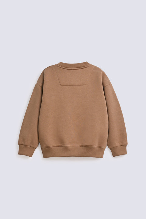BOYS DROP SHOULDER CUT & SEW SWEATSHIRT