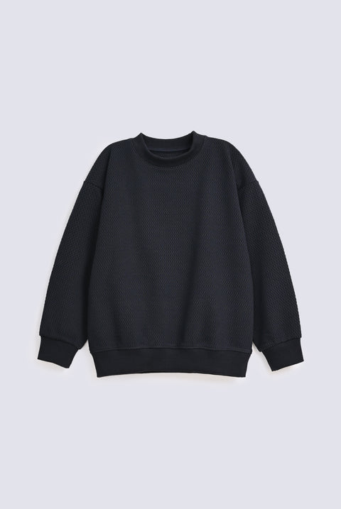 BOYS SPECIAL KNIT SWEATSHIRT