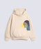 BOYS DROP SHOULDER PRINTED HOODED TOP