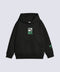 BOYS DROP SHOULDER PRINTED HOODED TOP