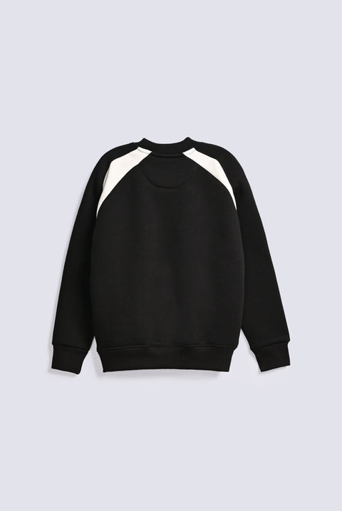 BOYS CONTRAST PANEL SWEATSHIRT