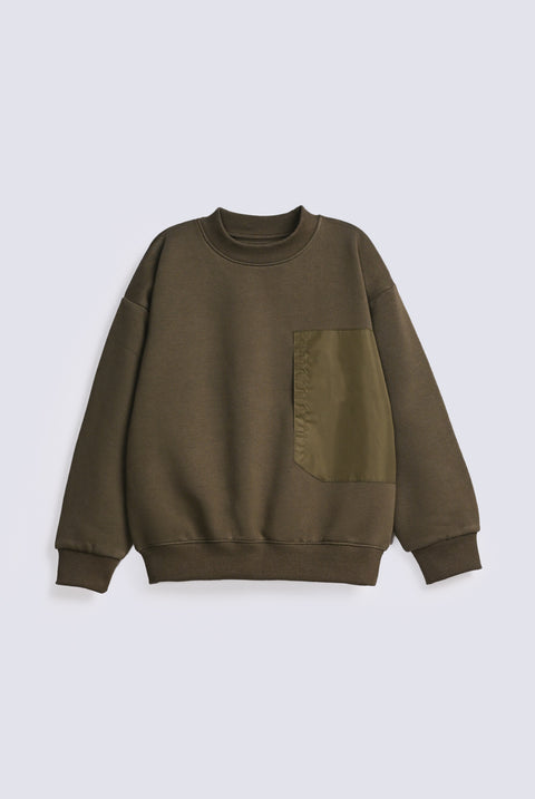BOYS PARACHUTE DETAIL SWEATSHIRT