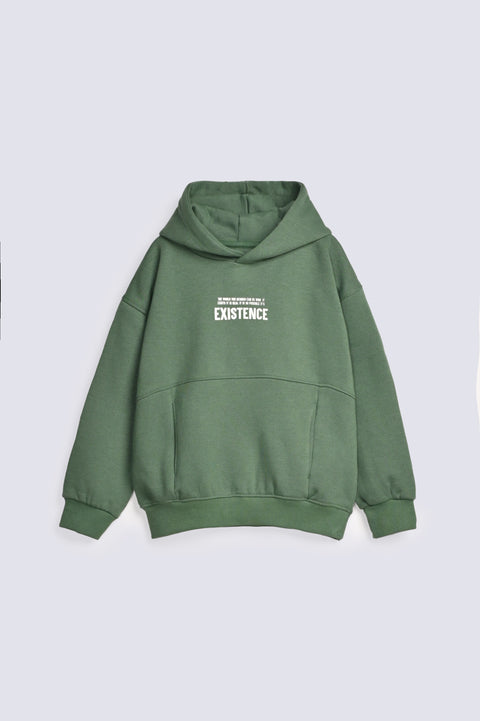 BOYS DROP SHOULDER HOODED TOP
