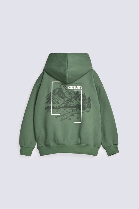 BOYS DROP SHOULDER HOODED TOP