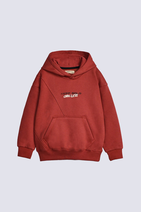 BOYS CUT & SEW HOODED TOP