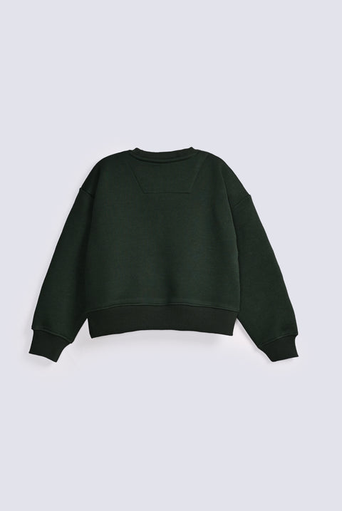 GIRLS BOXY PRINTED SWEATSHIRT