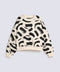 GIRLS BOXY PRINTED SWEATSHIRT