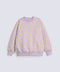 GIRLS DROP SHOULDER PRINTED SWEATSHIRT