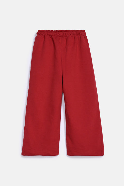 GIRLS WIDE LEG TROUSER WITH PIPING