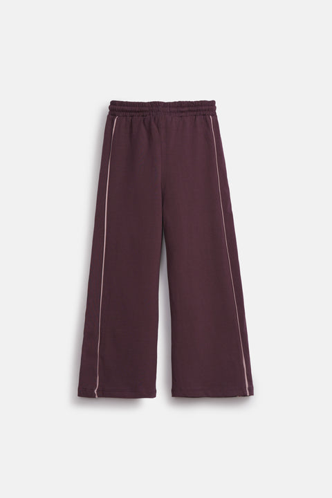 GIRLS LOOSE TROUSER WITH CONTRAST PIPING
