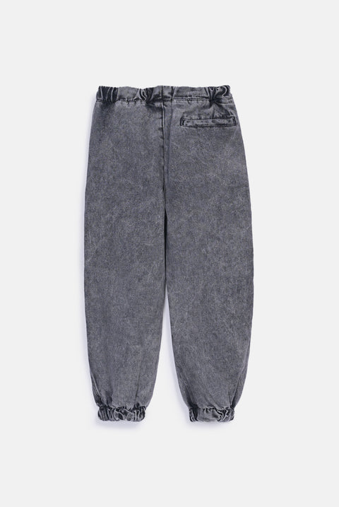 BOYS PLEATED JOGGER TROUSER