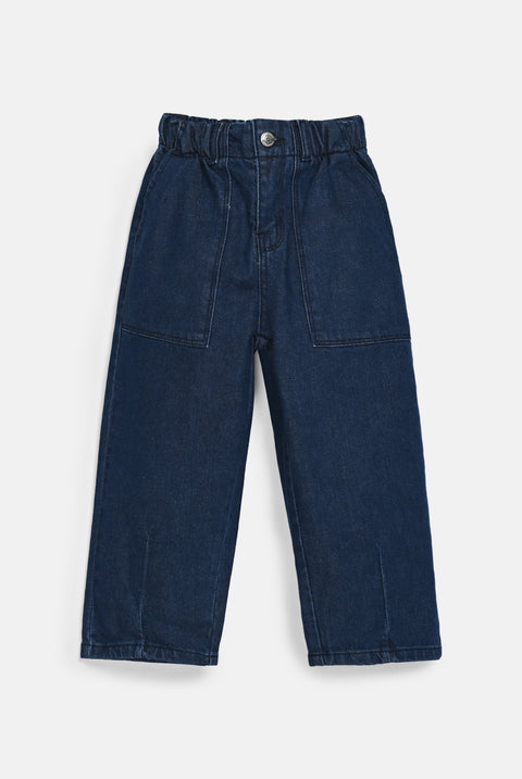 GIRLS BALLOON FIT DENIM