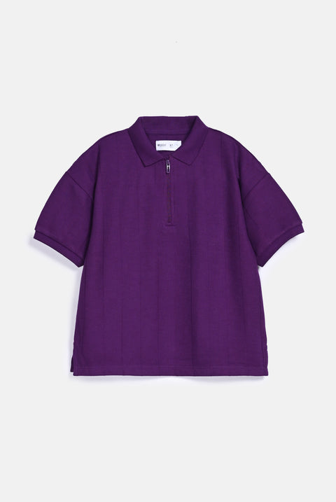 BOYS TEXTURED POLO