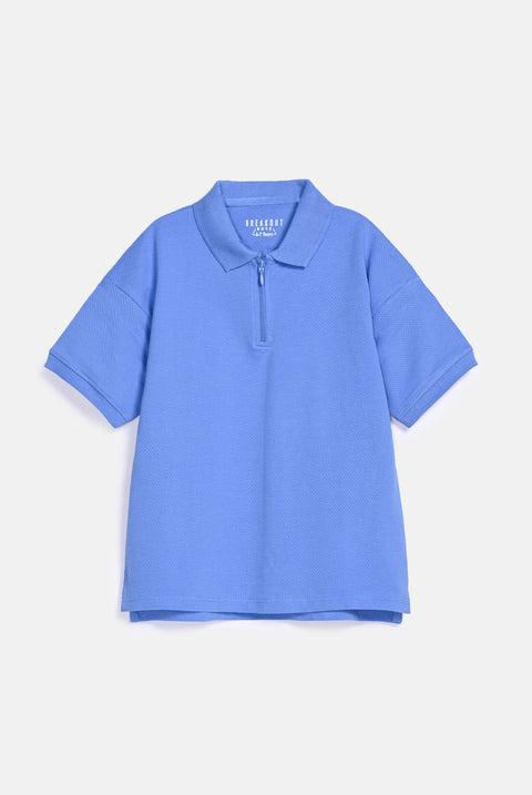 BOYS TEXTURED POLO
