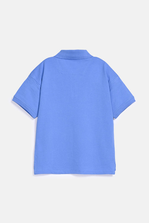BOYS TEXTURED POLO