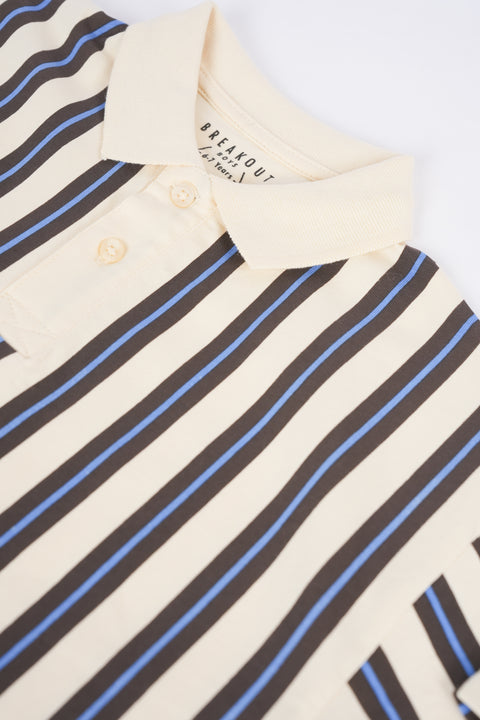 BOYS STRIPED POLO