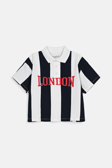 BOYS STRIPED POLO