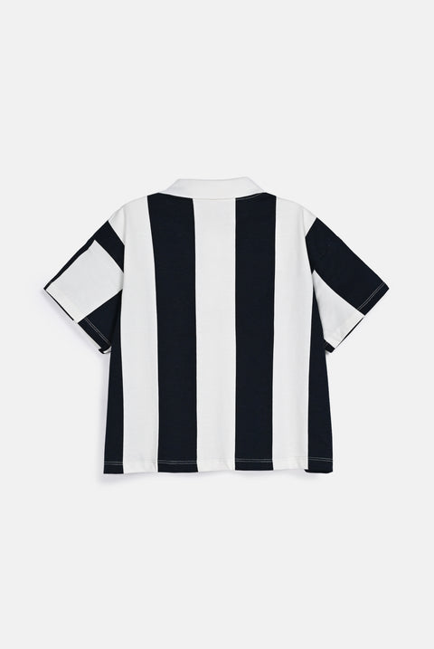 BOYS STRIPED POLO