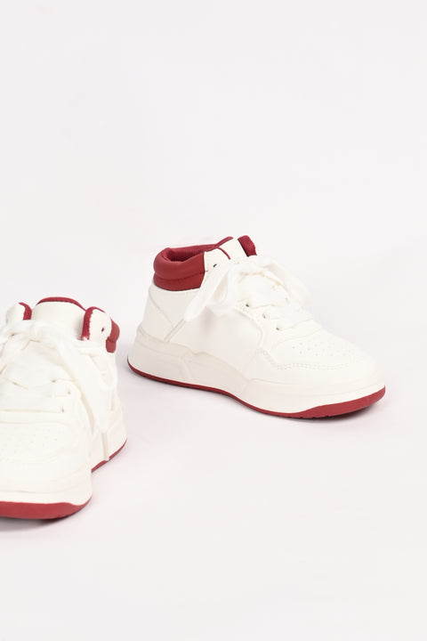 GIRLS HIGH TOP SNEAKERS