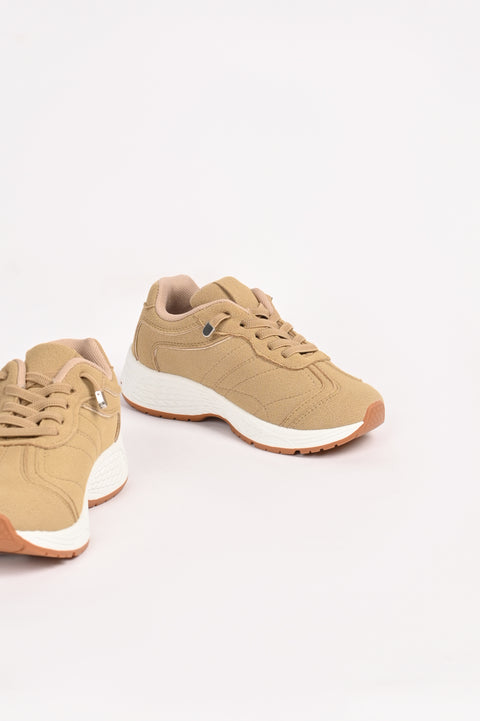 GIRLS LACE UP SNEAKERS