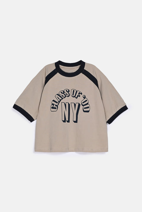 BOYS CONTRAST TRIM TEE
