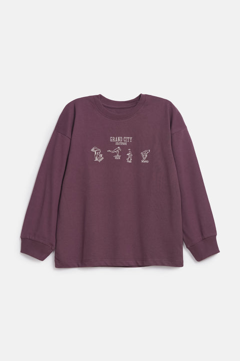 BOYS SKATE PARK FULL SLEEVE SHIRT