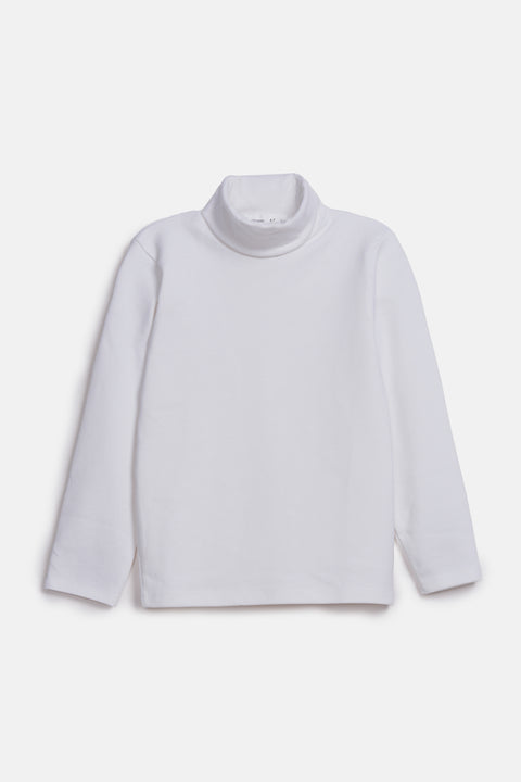 BOYS BASIC HIGH NECK T-SHIRT