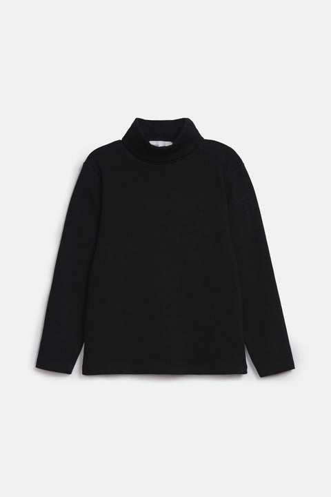 BOYS BASIC HIGH NECK T SHIRT