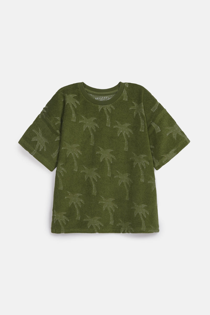 BOYS PRINTED TOWEL TEE