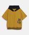 BOYS HOODED RIBBED TEE