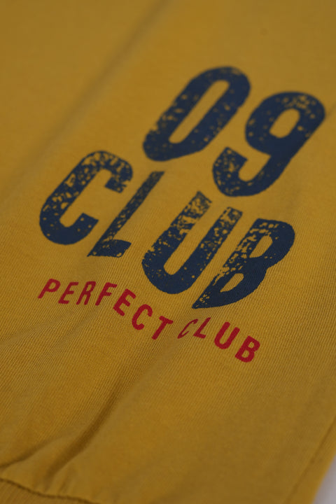 BOYS HOODED RIBBED TEE
