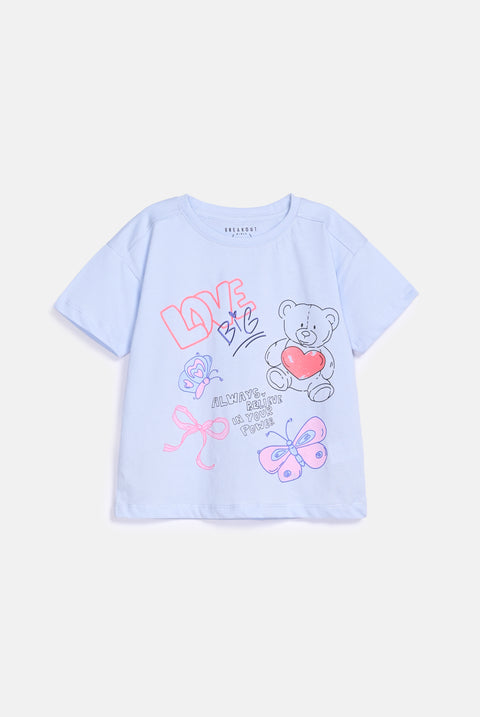 GIRLS GRAPHIC TEE