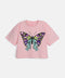 GIRLS BOXY EMBELLISHED T-SHIRT