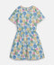 GIRLS FLORAL PRINTED PLAYSUIT
