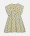 GIRLS FLORAL PRINTED KNIT DRESS