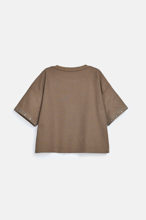 GIRLS SPARKLY STAR T-SHIRT