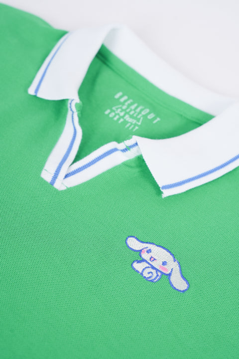 GIRLS BOXY FIT POLO