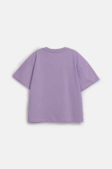 GIRLS EMBROIDERED GRAPHIC T-SHIRT
