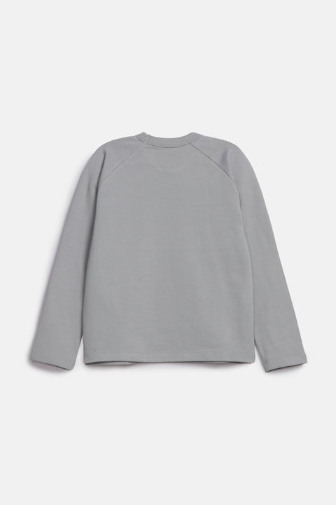 GIRLS RAGLAN SLEEVE SPORTY T-SHIRT