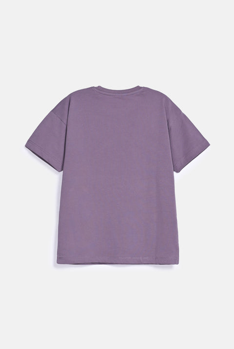GIRLS SNOOPY EMBELLISHED T-SHIRT