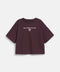 GIRLS BOXY TEXT GRAPHIC T-SHIRT