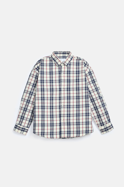 BOYS CHECKERED FULL SLEEVE SHIRT