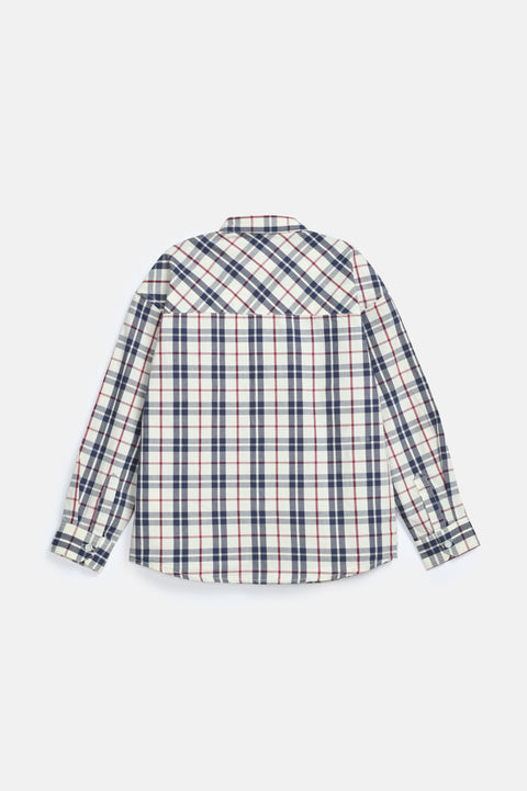 BOYS CHECKERED FULL SLEEVE SHIRT