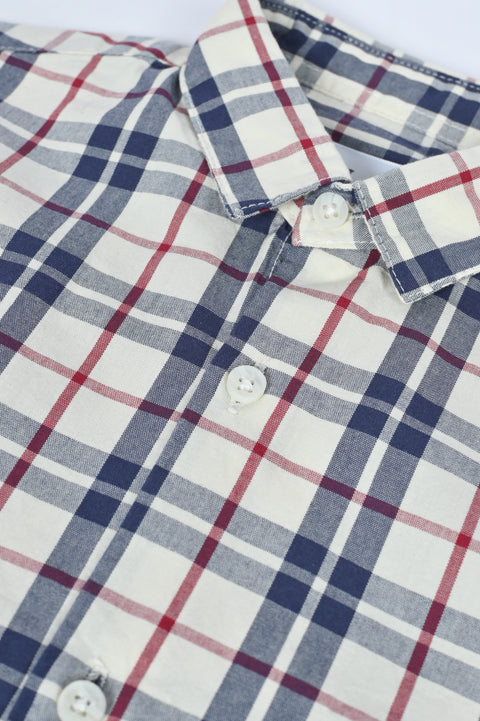 BOYS CHECKERED FULL SLEEVE SHIRT