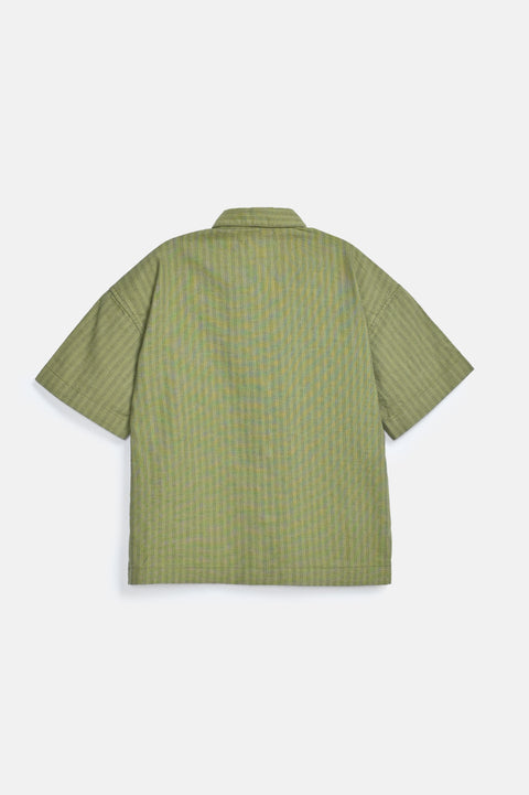 BOYS STRIPED DOUBLE POCKET SHIRT