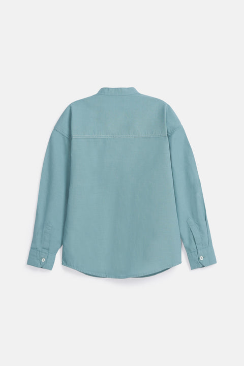 BOYS FULL SLEEVE BAN COLLAR SHIRT