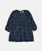 GIRLS BOWS PRINTED SMOKING DRESS
