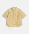 GIRLS EMBROIDERED BOXY BUTTON DOWN SHIRT