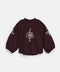 GIRLS FLORAL EMBROIDERED TOP