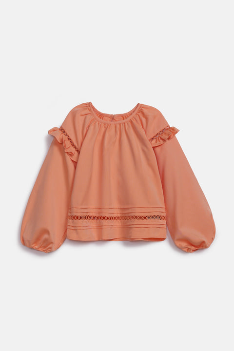GIRLS LACE TOP